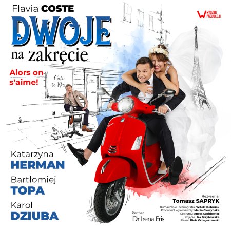 Dwoje na zakręcie - Herman, Topa i Dziuba w komedii teatralnej